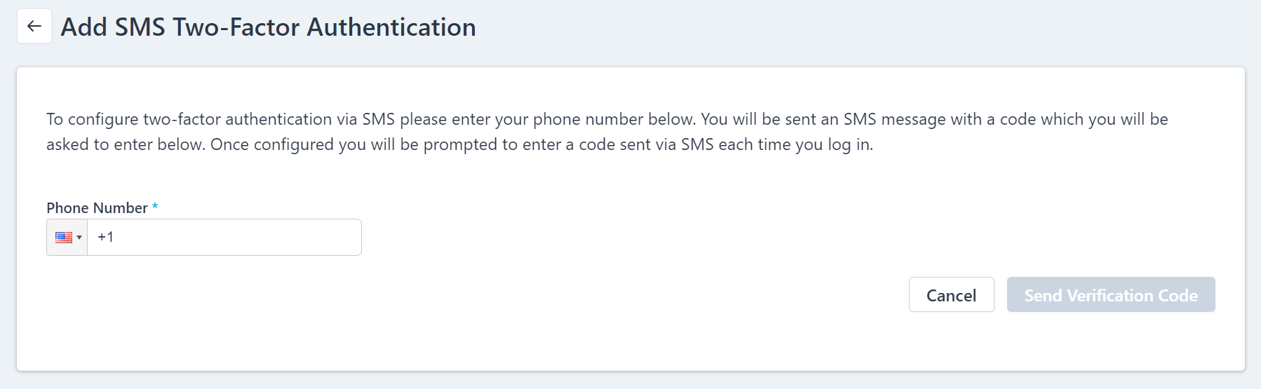 Enter Phone Number